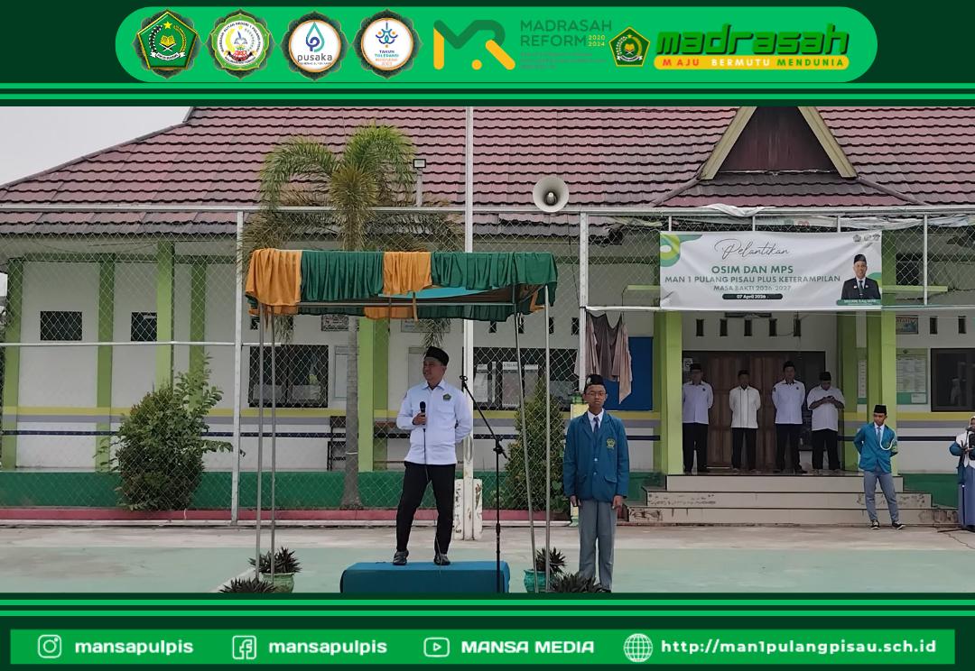 WUJUDKAN TIGA NILAI KEBAIKAN DI MAN 1 PULANG PISAU PLUS KETERAMPILAN